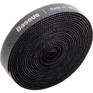 BASEUS VELCRO TAPE CABLE ORGANIZER CIRCLE 3M BLACK ACMGT-F01