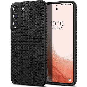 SPIGEN LIQUID AIR MATTE BLACK FOR GALAXY S22