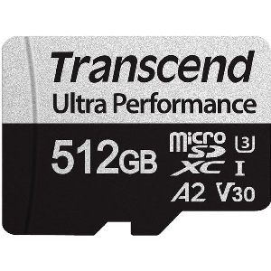 TRANSCEND ULTRA PERFORMANCE USD340S MICRO SDXC 512GB U3 V30 A2 TS512GUSD340S
