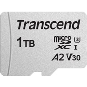 TRANSCEND USD300S MICRO SDXC 1TB U3 V30 A2 3D NAND FLASH WITH ADAPTER TS1TUSD300S-A