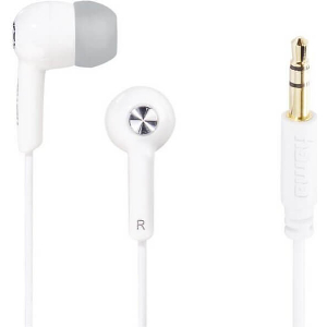 HAMA 181132 GLOSS HEADPHONES, IN-EAR, WHITE