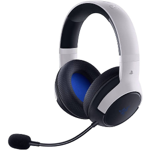 RAZER KAIRA HYPERSPEED WIRELESS GAMING HEADSET PLAYSTATION LICENSED WHITE PS5 / PC / MOBILE
