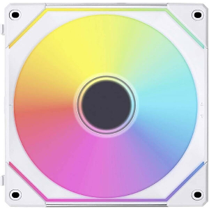 LIAN LI UNI FAN INFINITY SINGLE WHITE - ARGB PWM 140MM 0,200~1600RPM (1PCS) NO CONTROLLER CASE FAN