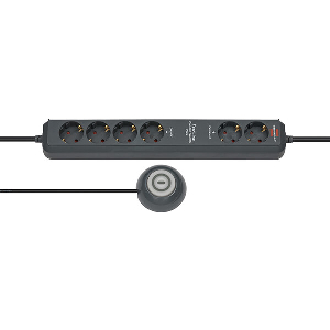 BRENNENSTUHL 1159560516 ECO-LINE EXTENSION SOCKET COMFORT SWITCH PLUS 6-WAY
