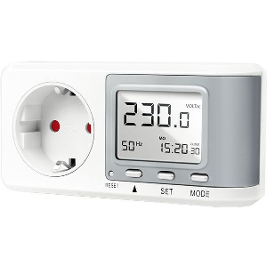 LOGILINK EM0005 ENERGY COST METER WITH C02 CALCULATOR WHITE-SILVER