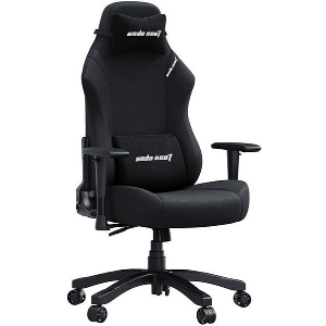 ANDA SEAT GAMING CHAIR LUNA ΥΦΑΣΜΑΤΙΝΗ ΜΕ ΡΥΘΜΙΣΕΙΣ LARGE ΜΑΥΡΗ