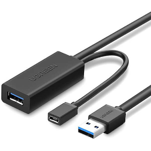 CABLE USB 3.0 M/F 5M & POWER PORT UGREEN US175 20826