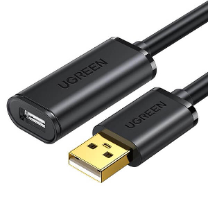CABLE USB REPEATER 5M UGREEN US121 BLACK 10319