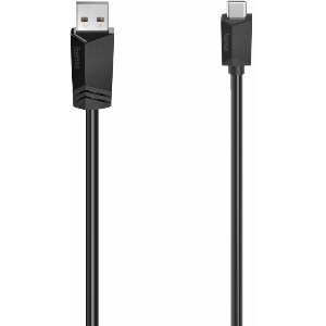 HAMA 200631 CABLE USB-C PLUG - USB 2.0 A PLUG 0.75 M BLACK