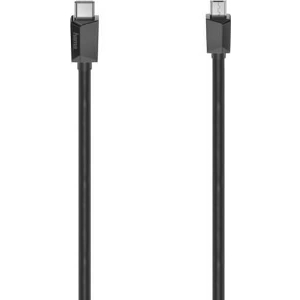HAMA 200644 USB-C CABLE USB 2.0 USB-C PLUG MICRO-USB PLUG 480 MBIT/S 0.75M