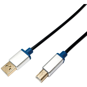 LOGILINK BUAB220 PREMIUM USB 2.0 CONNECTION CABLE AM/BM 2.0M
