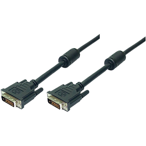 LOGILINK CD0001 DVI-D CABLE M/M DUAL LINK 2M BLACK