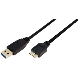 LOGILINK CU0028 USB 3.0 CONNECTION CABLE AM TO MICRO BM 3M BLACK
