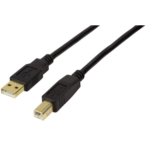 LOGILINK UA0265 USB 2.0 ACTIVE REPEATER CABLE USB A-MALE - USB B-MALE 15M BLACK