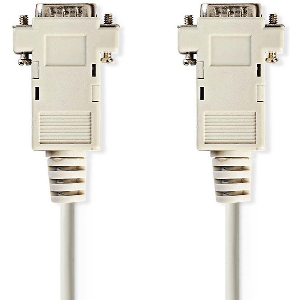 NEDIS CCGP59001IV20 VGA CABLE, VGA MALE - VGA MALE 2M IVORY