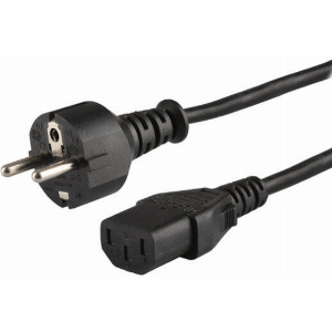 SAVIO CL-138 1.8 M SCHUKO MALE POWER CABLE - IEC C13