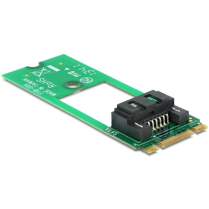 DELOCK 62517 ADAPTER M.2 KEY B+M TO SATA 7 PIN - FORM FACTOR 2260
