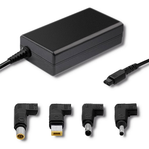 QOLTEC 51761 POWER ADAPTER DESIGNED FOR LENOVO 65W 4 PLUGS +POWER CABLE