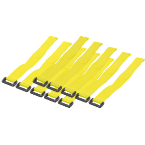 LOGILINK KAB0015 WIRE STRAP 300X20MM 10PCS YELLOW