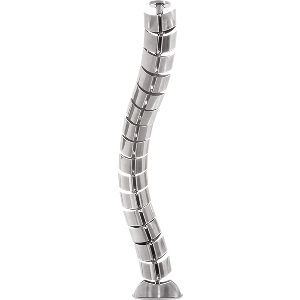 LOGILINK KAB0064 CABLE CHANNEL FLEXIBLE 720 X 75 MM (15 JOINTS) SILVER