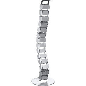 LOGILINK KAB0065 CABLE CHANNEL FLEXIBLE 800 X 68 MM (18 JOINTS) SILVER