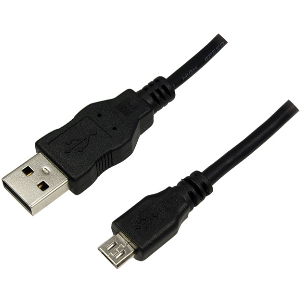 LOGILINK CU0034 USB 2.0 CONNECTION CABLE AM TO MICRO BM 1.8M BLACK