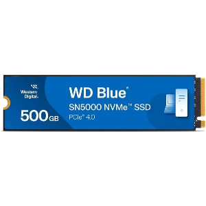 SSD WESTERN DIGITAL BLUE SN5000 500GB NVME M.2 PCIE GEN4 X4 WDS500G4B0E