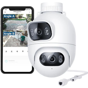 IMILAB EC6 HOME SECURITY CAMERA DUAL WI-FI 2K IP66 OUTDOOR WHITE CMSXJ68A