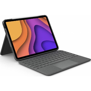 LOGITECH LOGITECH FOLIO TOUCH FOR IPAD AIR 11 (M2) & (4,5TH GEN) GRAY 920-010121