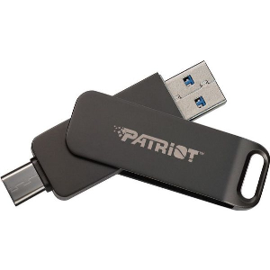 PATRIOT RAGE R550 32GB USB 3.2 FLASH DRIVE DUAL INTERFACE TYPE-A & TYPE-C PE32GR550DSAD