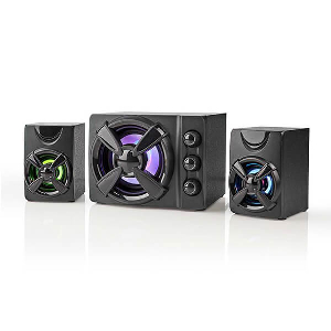 NEDIS GSPR31021BK GAMING SPEAKER USB POWERED 3.5MM MALE 33W