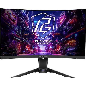 ΟΘΟΝΗ ASROCK PG27QRT2A 27'' VA HDR QHD 2560X1440 CURVED GAMING 180HZ BLACK