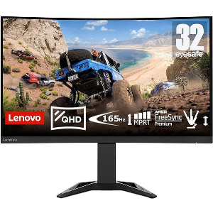 ΟΘΟΝΗ LENOVO G32QC-30 GAMING 31.5'' LED QHD VA CURVED SLIM BEZEL HDMIDISPLAY PORT AMD FREESYNC