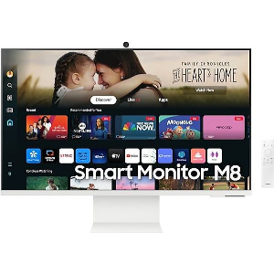 ΟΘΟΝΗ SAMSUNG LS32DM801UUXDU SMART 32'' 4K SPEAKERS BLACK