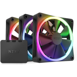ΑΝΕΜΙΣΤΗΡΑΚΙ NZXT F120 RGB BLACK 3-PACK ΜΕ CONTROLLER RF-R12TF-B1