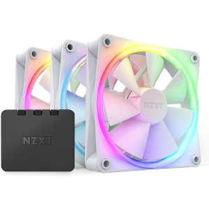 ΑΝΕΜΙΣΤΗΡΑΚΙ NZXT F120 RGB WHITE 3-PACK ΜΕ CONTROLLER RF-R12TF-W1
