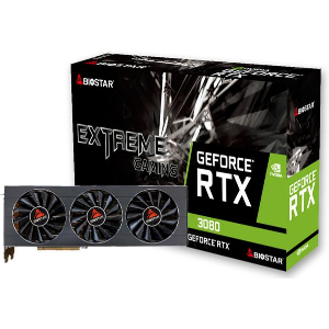 VGA BIOSTAR NVIDIA GEFORCE RTX3080 10GB (VN3816RMT3) RETAIL