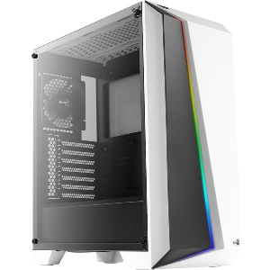 CASE AEROCOOL CYLON-PRO MIDI TOWER TEMPERED GLASS BLACK AND WHITE