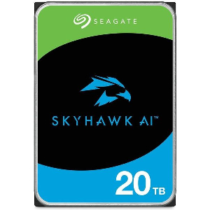 HDD SEAGATE ST20000VE003 SKYHAWK AI SURVEILLANCE 20TB 7200 RPM 512 CACHE 3.5'' SATA3