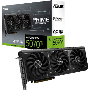 VGA ASUS PRIME RTX5070TI-O16G NVIDIA GEFORCE RTX 5070 TI 16GB GDDR7