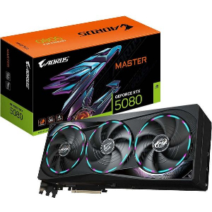 VGA GIGABYTE GEFORCE RTX 5080 AORUS MASTER 16GB GDDR7