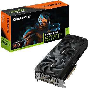 VGA GIGABYTE NVIDIA GEFORCE RTX 5070 TI 16GB AORUS WINDFORCE OC PCI-E RETAIL