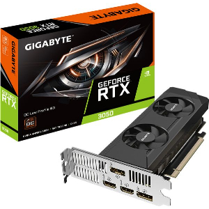 VGA GIGABYTE NVIDIA GEFORCE RTX3050 OC LP 6GB GDDR6 RETAIL