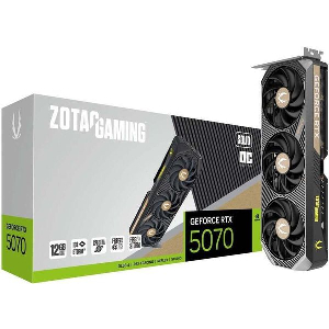 VGA ZOTAC GAMING GEFORCE RTX 5070 SOLID OC NVIDIA 12GB GDDR7 RETAIL