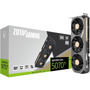 VGA ZOTAC GAMING GEFORCE RTX 5070 TI SOLID SFF OC NVIDIA 16GB GDDR7 RETAIL