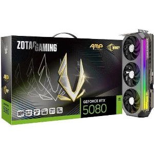 VGA ZOTAC GAMING GEFORCE RTX 5080 AMP EXTREME INFINITY ULTRA NVIDIA 16GB GDDR7 RETAIL
