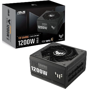 PSU ASUS TUF GAMING 1200W GOLD POWER SUPPLY UNIT 20+4 PIN ATX ATX BLACK