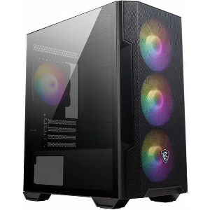 CASE MSI MAG FORGE M100R MIDI TOWER TRANSPARENT BLACK