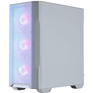 CASE MSI MAG FORGE M100R MIDI TOWER TRANSPARENT WHITE