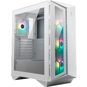 CASE MSI MPG GUNGNIR 110R WHITE MID TOWER GAMING 4X 120MM ARGB FAN WHITE